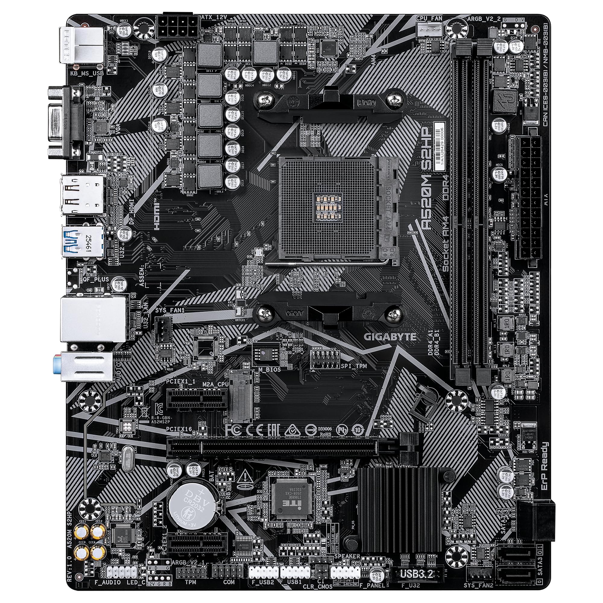 GIGABYTE Płyta główna A520M S2HP