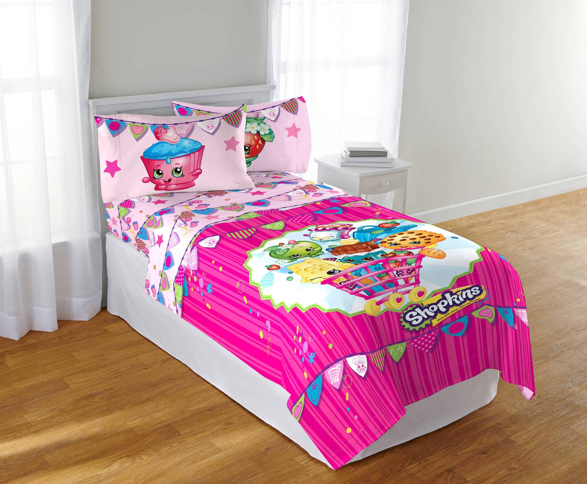Shopkins Full Size Sheet Set