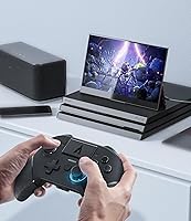 Vista 7 de AUROCE Wireless Controller for PS4 ProSlimPC, PS4 Controller Pro Gamepad with ALPS Joystick Hall Trigger Dual Vibration Mapping Button, Substitute