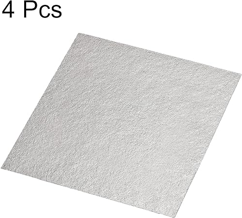 Miniatura 3 de uxcell Microondas Horno Onda Cubierta Mica Placa Placa Aislamiento Cuadrado Junta Kit Reparación 5.1 x 5.1 Pulgadas 4pcs