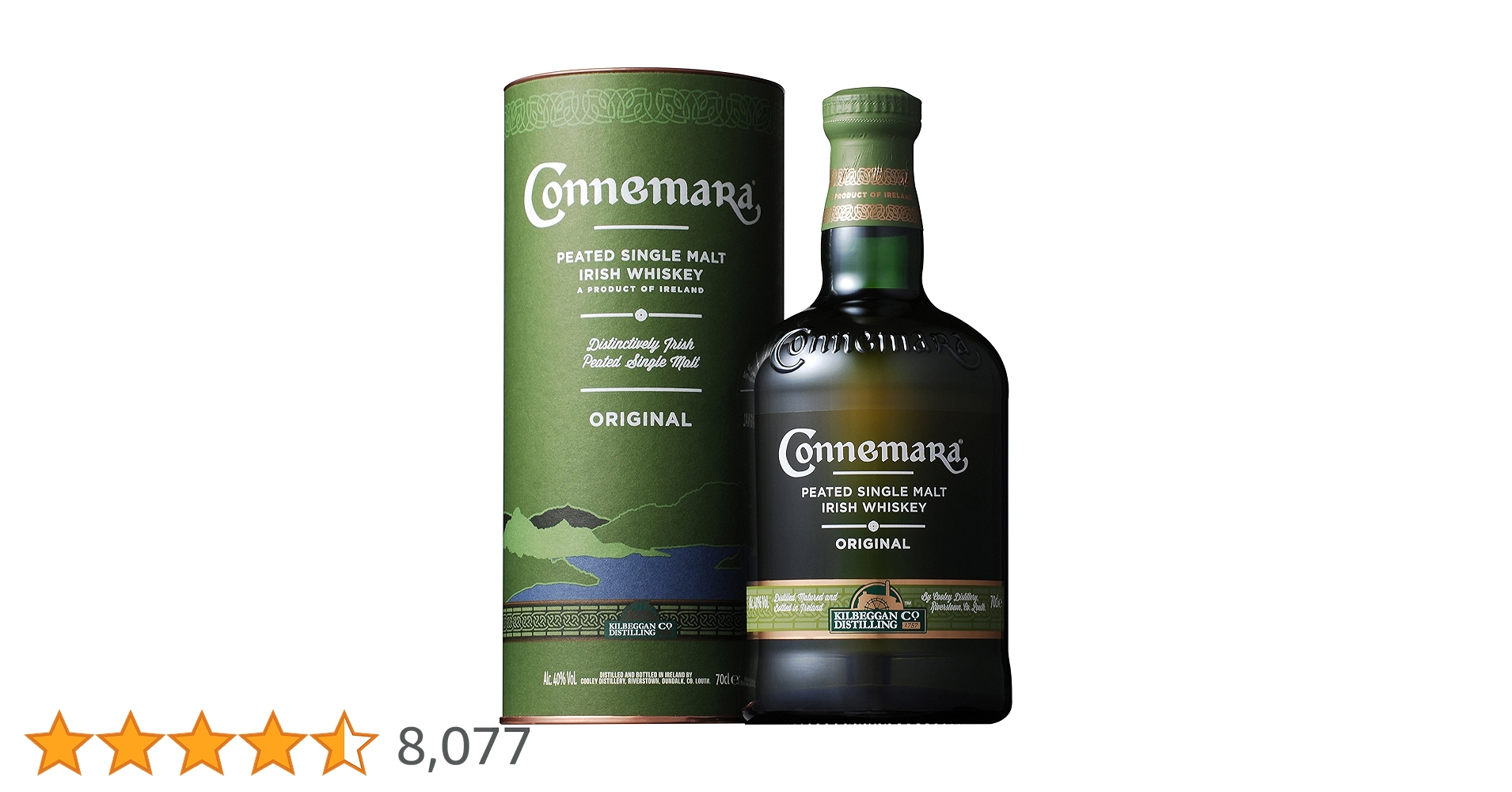 【新品】カネマラ　アイリッシュ・ウイスキー　化粧箱入り　６本セット　父の日 新品】カネマラ アイリッシュ・ウイスキー 化粧箱入り 6本