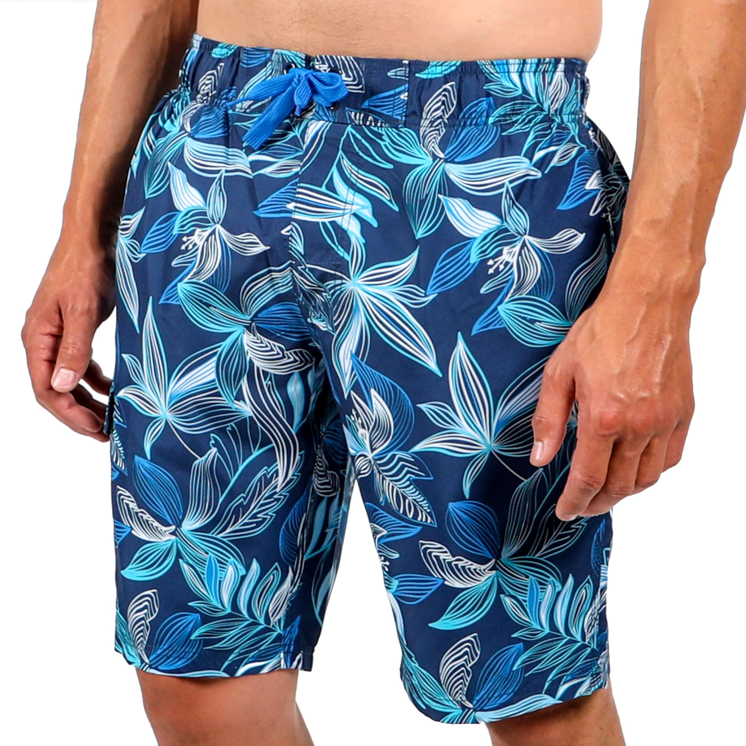 Kanu Surf Bañador de Pantorrilla (Tamaños Normales Y Ampliados) Bañador para Hombre Hombre