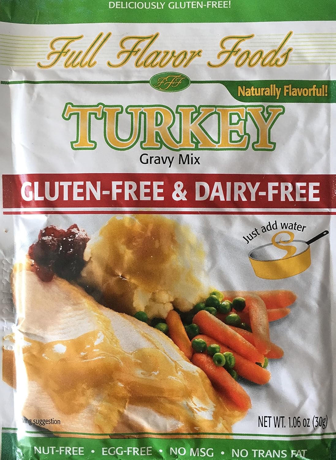 Turkey Gravy Mix Gluten Free & DairyFree, Pack of 3