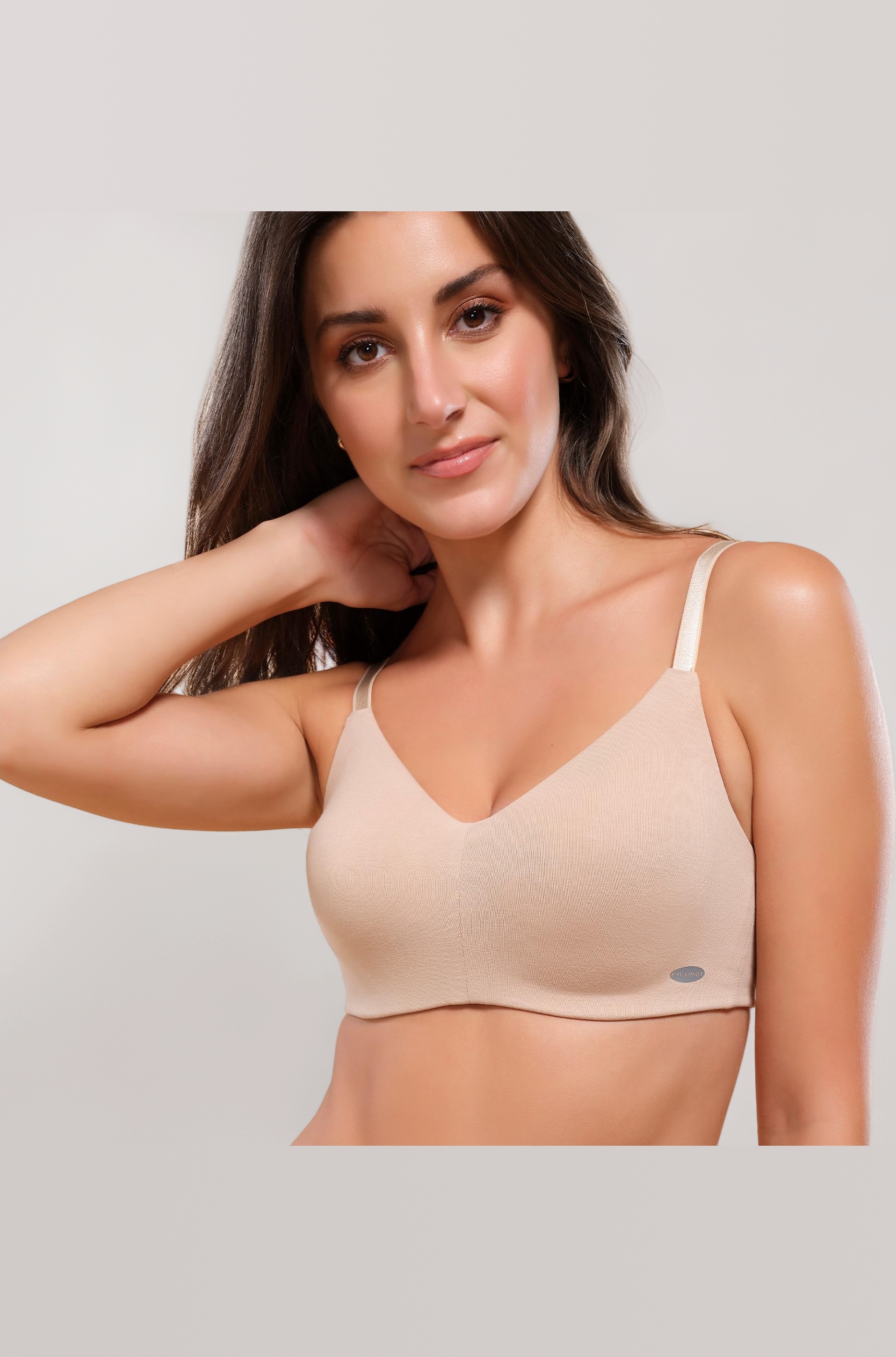 Women's Everyday Cotton T-Shirt Bra - Non-Padded, Non-Wired, Full-Coverage, Pinch-Free, Ultra-Smoothing Design