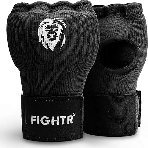 FIGHTR Guantes interiores de gel de alta calidad, envoltura rápida y más estabilidad  Vendas de gel para boxeo, artes marciales, artes marciales y