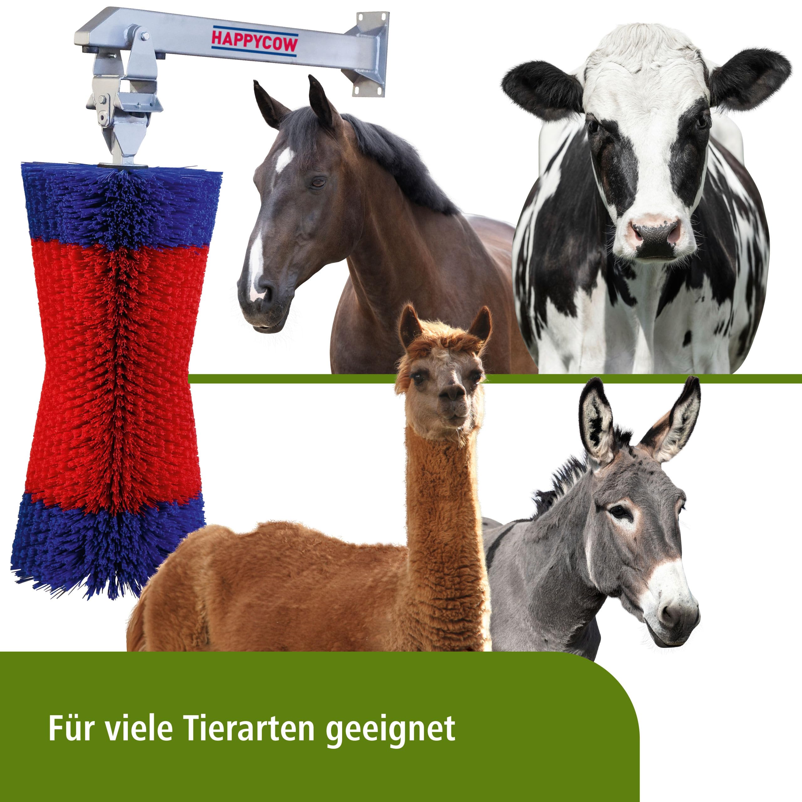 Kerbl Viehbürste HAPPYCOW Free Maxi, 18865