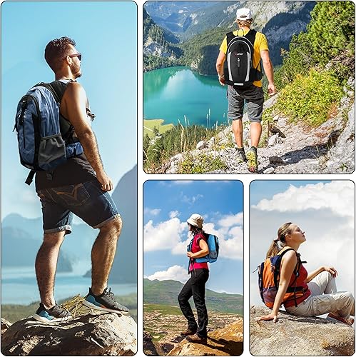 Miniatura 7 de GELINDO Mochila de hidratación de senderismo aislada - Paquete de hidratación de senderismo con bolsa de agua de 2.5L