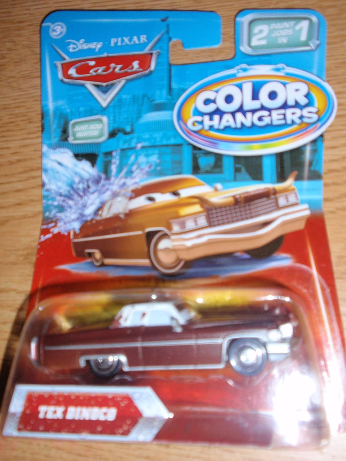 Disney / Pixar CARS Movie 155 Cars Color Changers Tex Dinoco