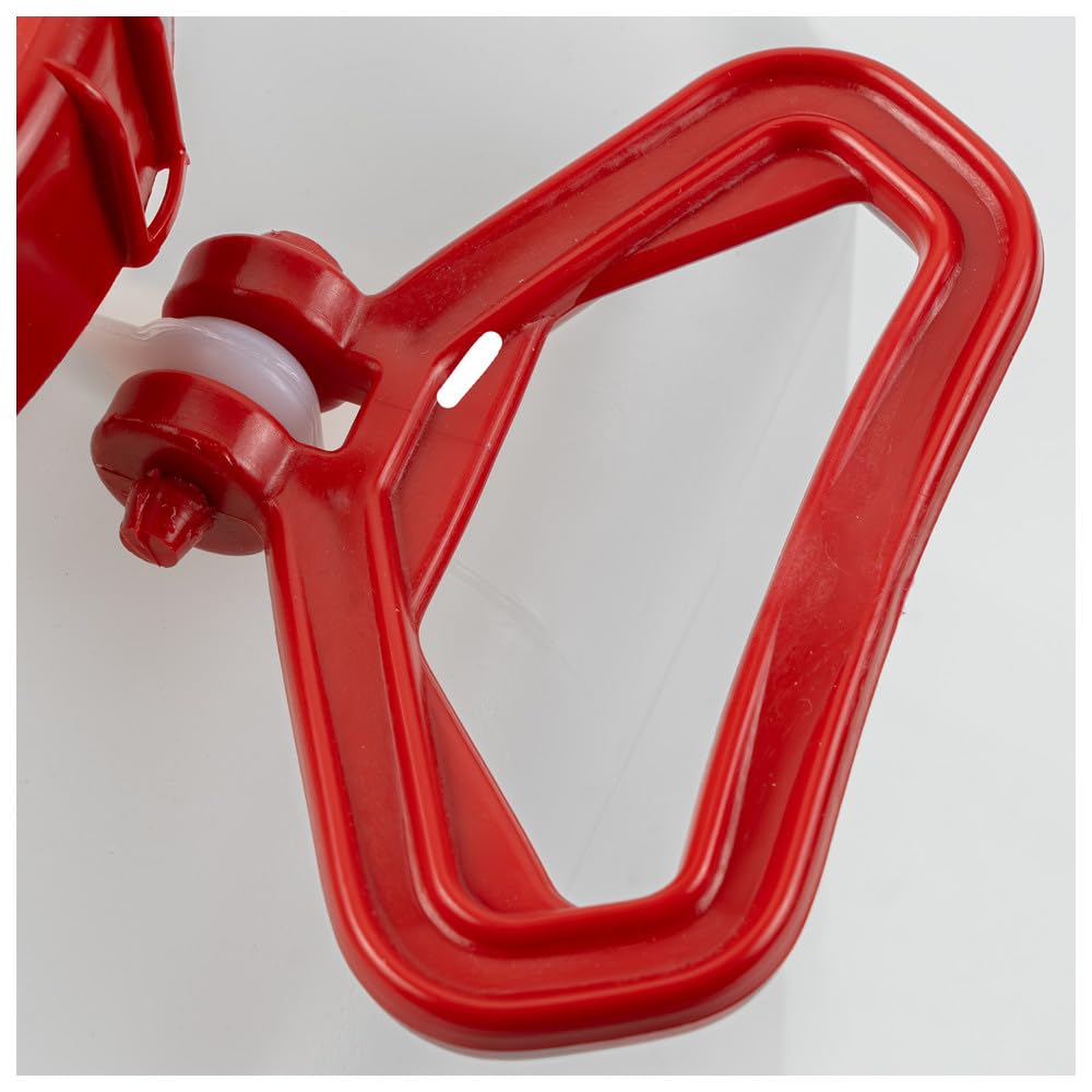 Dönges Weithalskanister vierkant (Ölbindemittel Rechteck Ölbehälter stapelbar Kanister) Volumen: 20 l/Abmessung L x B x H: 275 x 235 x 395 mm/Deckel Ø: 140 mm