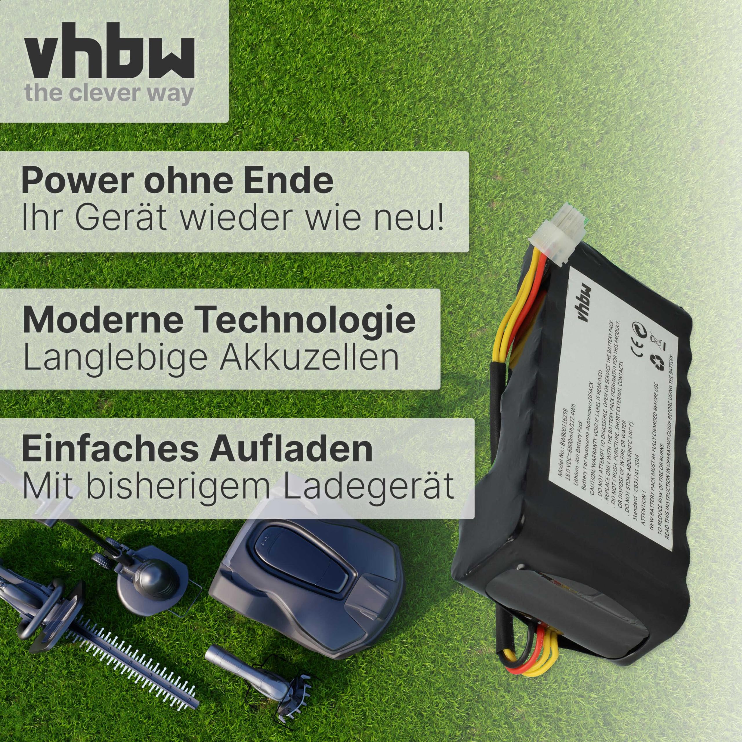 Vhbw Akkupack Kompatibel Mit Hercules Uvm. Mopeds Mit Laderegler (2 Ah, 6 V, NiMH