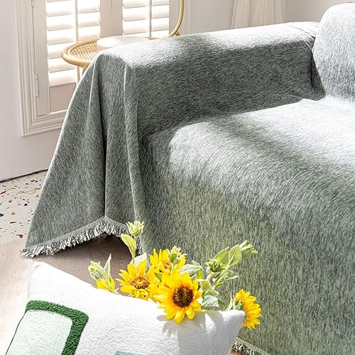 Vista 157 de VClife - Funda para sofá de 2 plazas o modular, de felpilla, antideslizante, lavable, apta para perros, protectora, caqui, 71 x 118 pulgadas 0 0