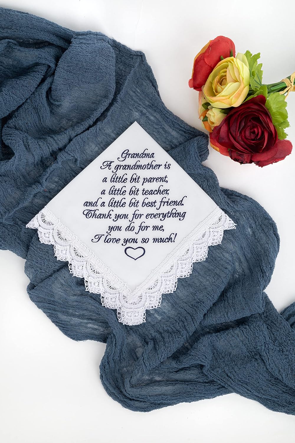 Grandparents Wedding Handkerchief - Image 2