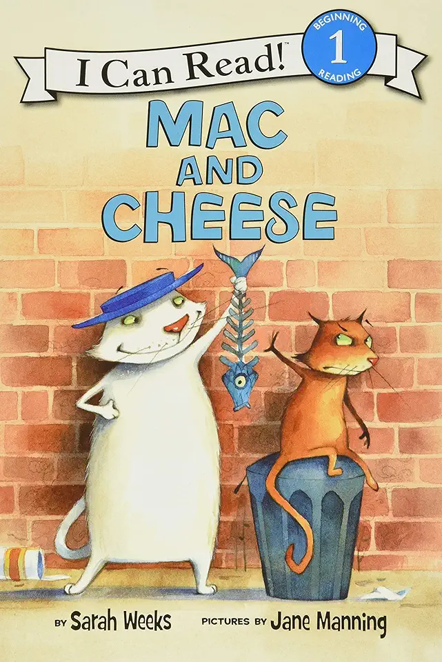 Mac and Cheese: A Beginning Reader Illustrated Book About Two Funny Cats for Kids (Ages 4-8) (I Can Read Level 1)