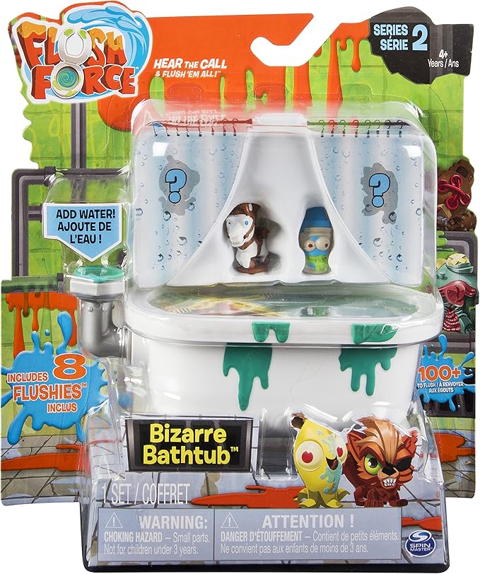 Flush Force Bizarre Bathroom Set 8 Figuras Spin Masters | Meses Sin