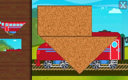 Trains, avions et véhicules marins puzzles pour enfants - l'édition scolaire – vue 9
