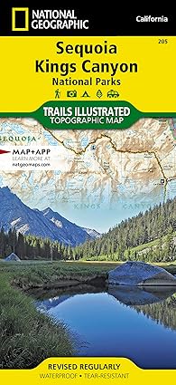 Sequoia and Kings Canyon National Parks Map