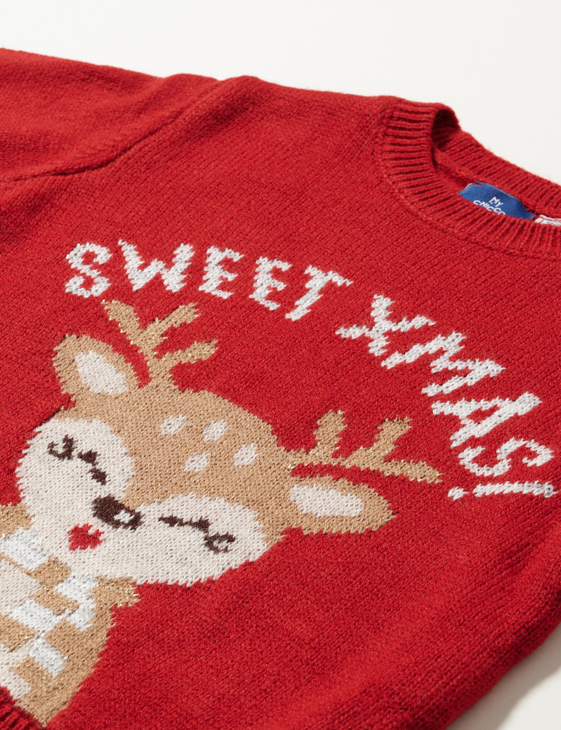 Chicco Pull-Over Natale Maglione Cardigan Bambine e Ragazze (Pacco da 1)