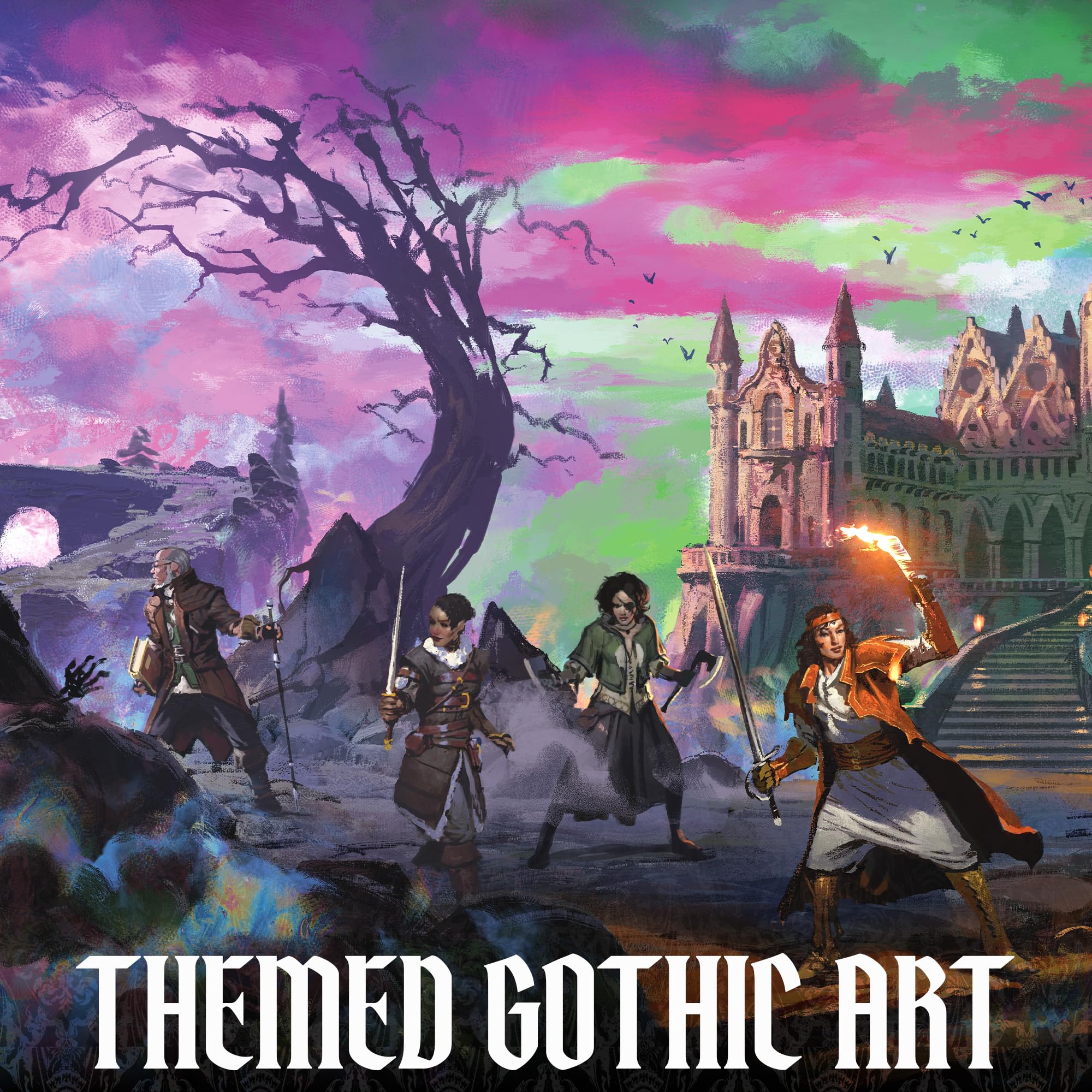 Dungeons & Dragons Ravenloft: The Horrors Within – Ekran Mistrza Podziemi | Akcesoria do gry D&D (Wersja Angielska)