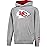 Ultra Game NFL Official Youth Super Soft Hoodie Sweatshirt Pullover - Warm Polyester Blend, Kansas City Chiefs, Heather Gray, 14-16
