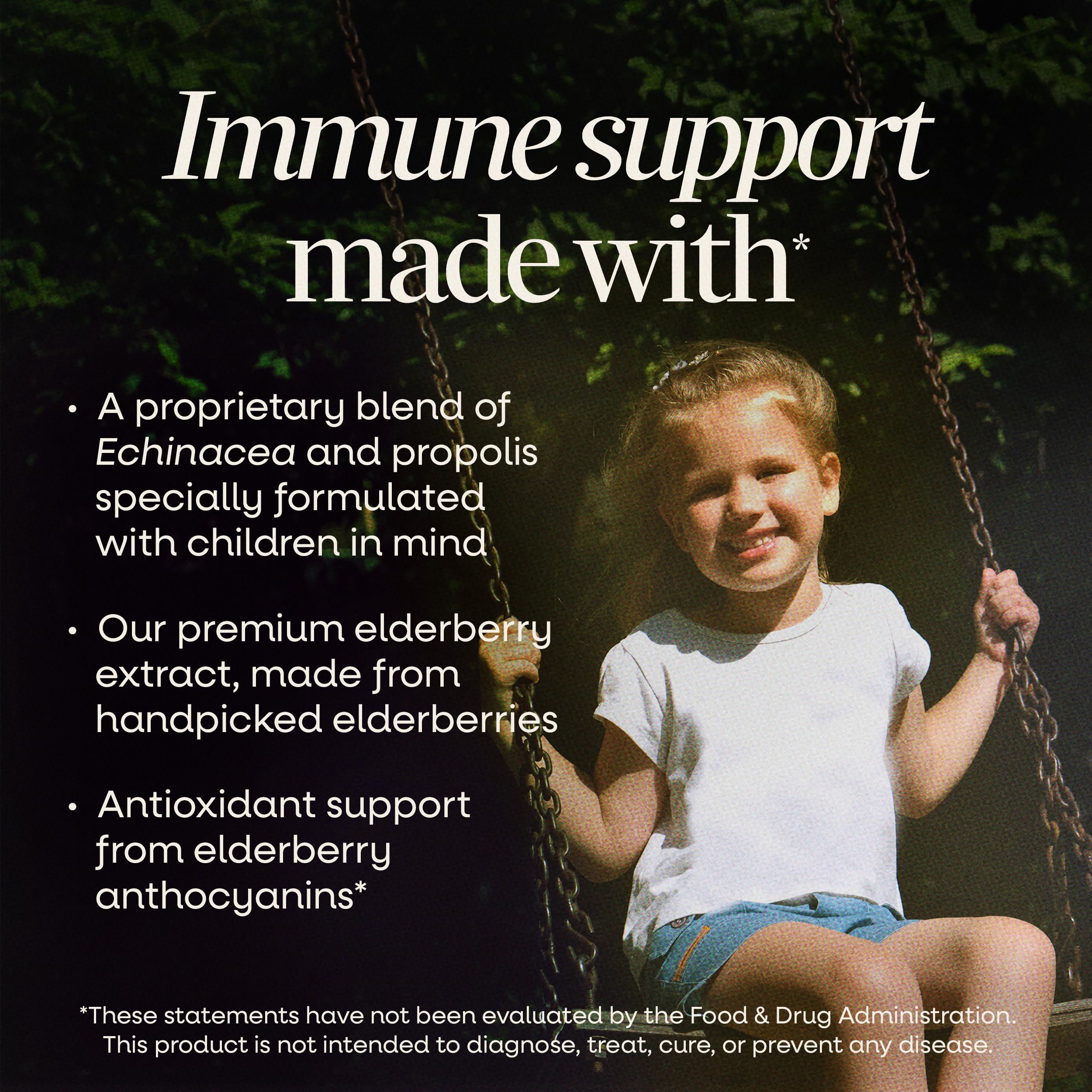Nature's Way Sambucus Kids Immune Elderberry Syrup, Echinacea & Propolis — Amazon image 3