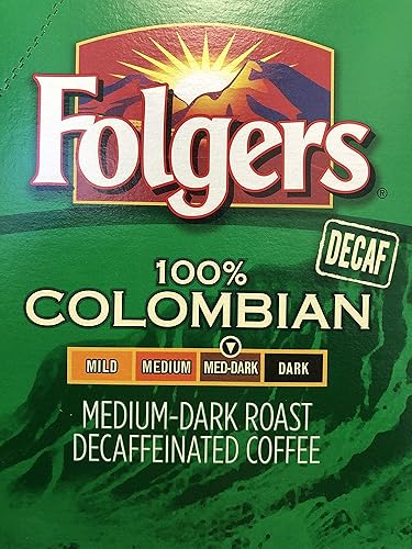 Miniatura 2 de Folgers Cápsulas K-Cup de café descafeinado 100% colombiano para cafeteras Keurig, 96 unidades