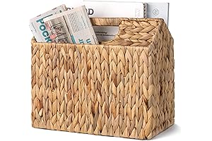 StorageWorks Magazine Organizer and Storage Basket