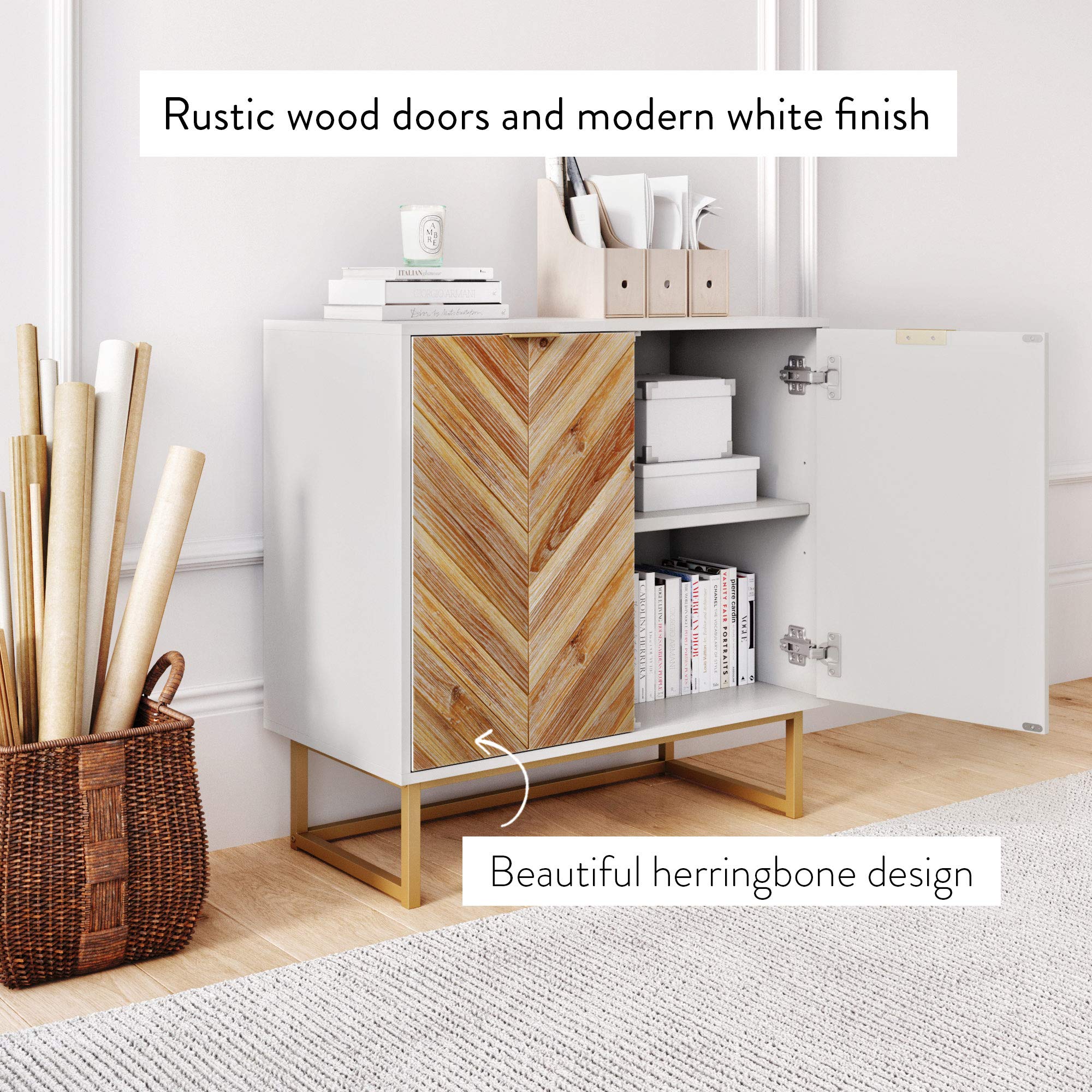 Nathan James Enloe Modern Storage, Free Standing Accent with