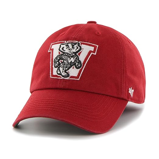 Wisconsin badgers baseball hat Outlet