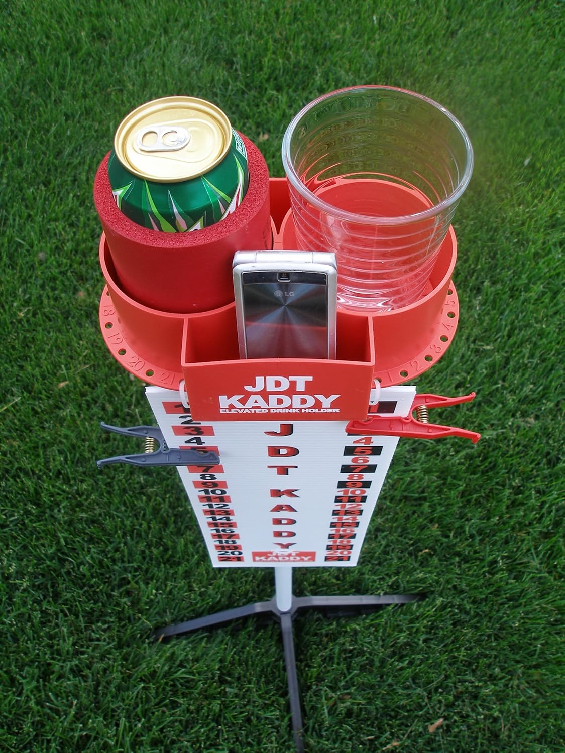 Elevated Drink Holders (Set of 2) - With Tournament Scoreboard