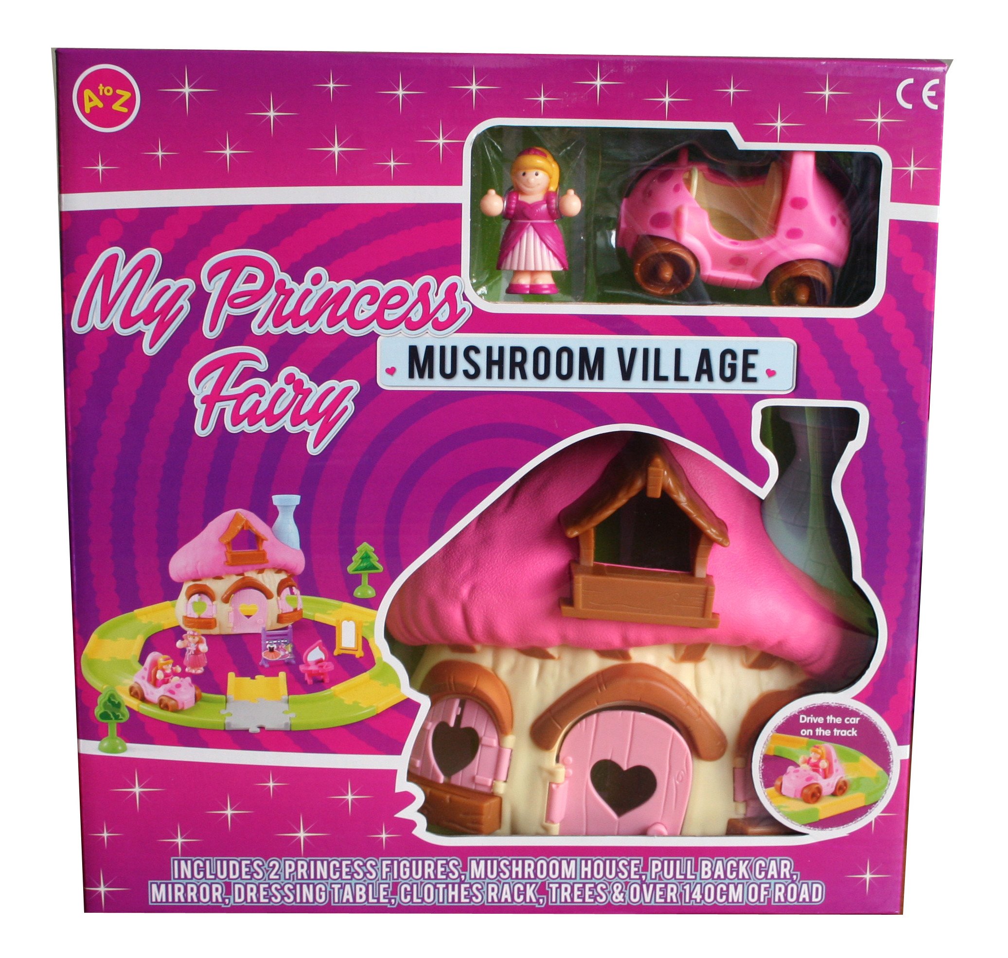 Atoz 31083 My Princess Fairy Mushroom Village