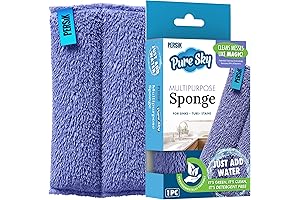 Pure-Sky Microfiber Cleaning Sponge: Persik's Magic Wand for Stain Removal