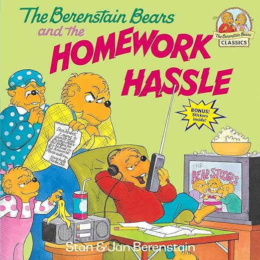 Cover of The Berenstain Bears and the Homework Hassle