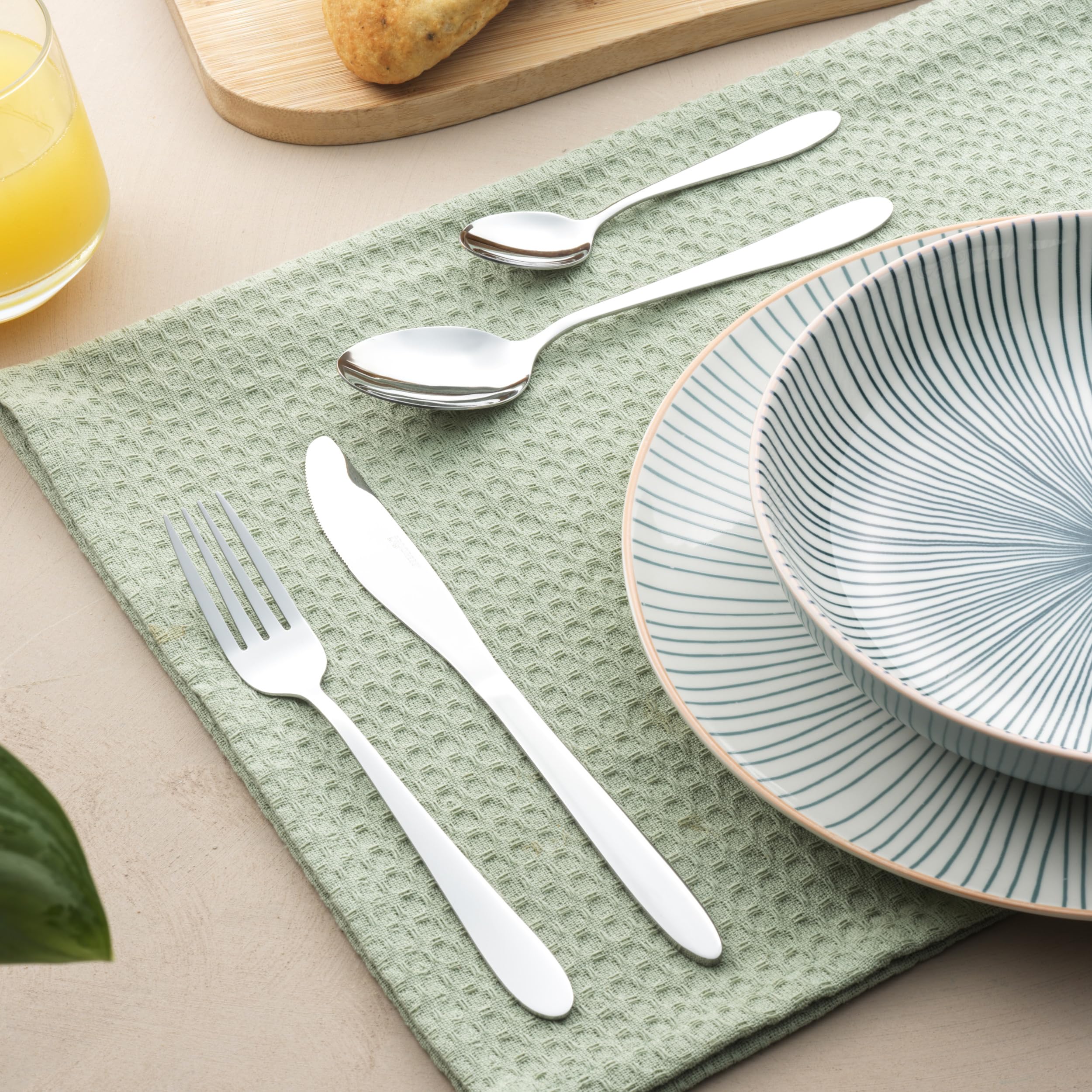 Progress BW13655EU7 Set De 24 Couverts - En Acier Inoxydable