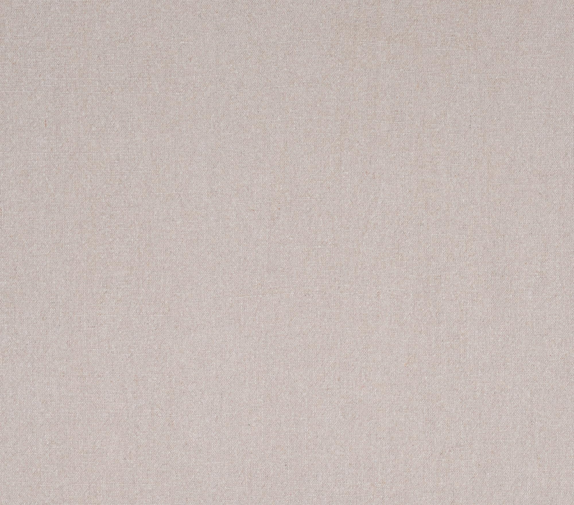 LINDER Tête de lit en tissu rembourré - Tissu tissé et teint en France - Finition Patte - Couleurs Lin - Dimensions 160 x 70 cm - 100% lin et ouate 100% polyester - Collection LIBECCIO