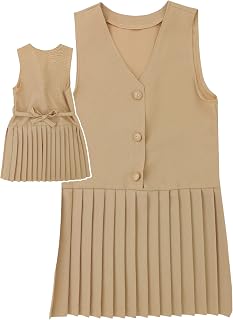 Girl's Uniform Jumper Dress