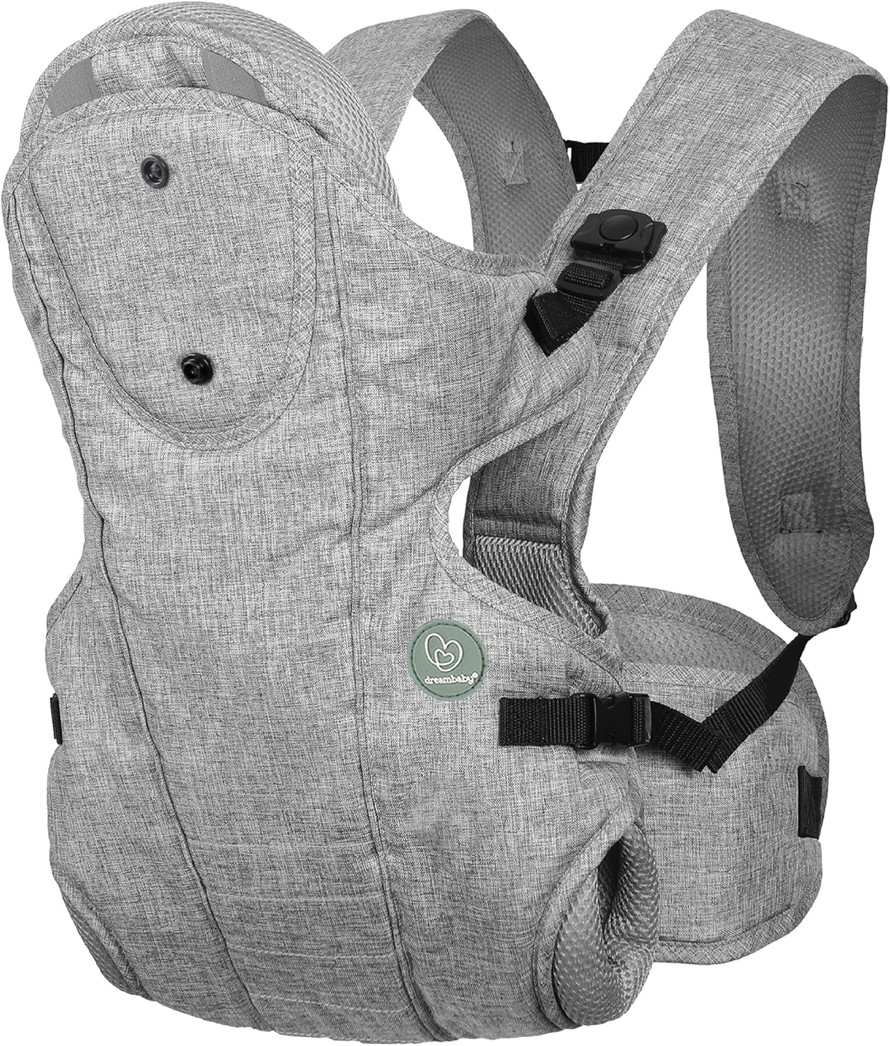 Dreambaby Oxford Adjustable 3-in-1 Position Baby Carrier – Comfortable and Stylish Baby Wrap for Newborns to Toddlers -Suitable for Children 7.5 – 33lbs (Approximately 3-12 Months of Age)