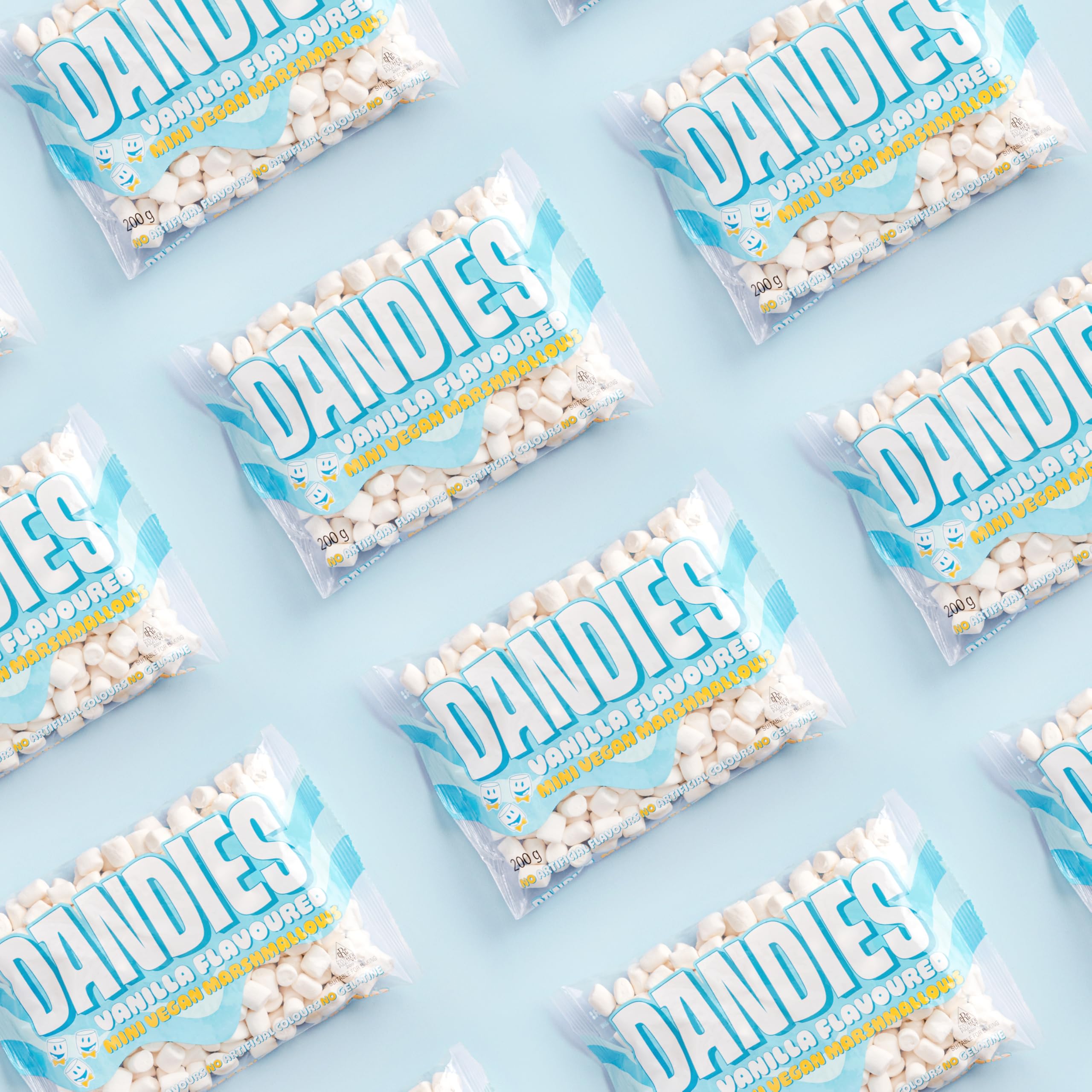 Dandies Mini guimauves à la vanille végétaliennes 200 g