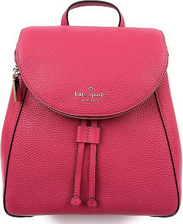 leila medium flap nylon backpack