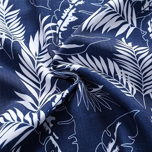 Miniatura 8 de Camisa hawaiana para hombre, manga corta, con botones, ropa de playa, unisex, flamencos, verano, camisas florales Aloha