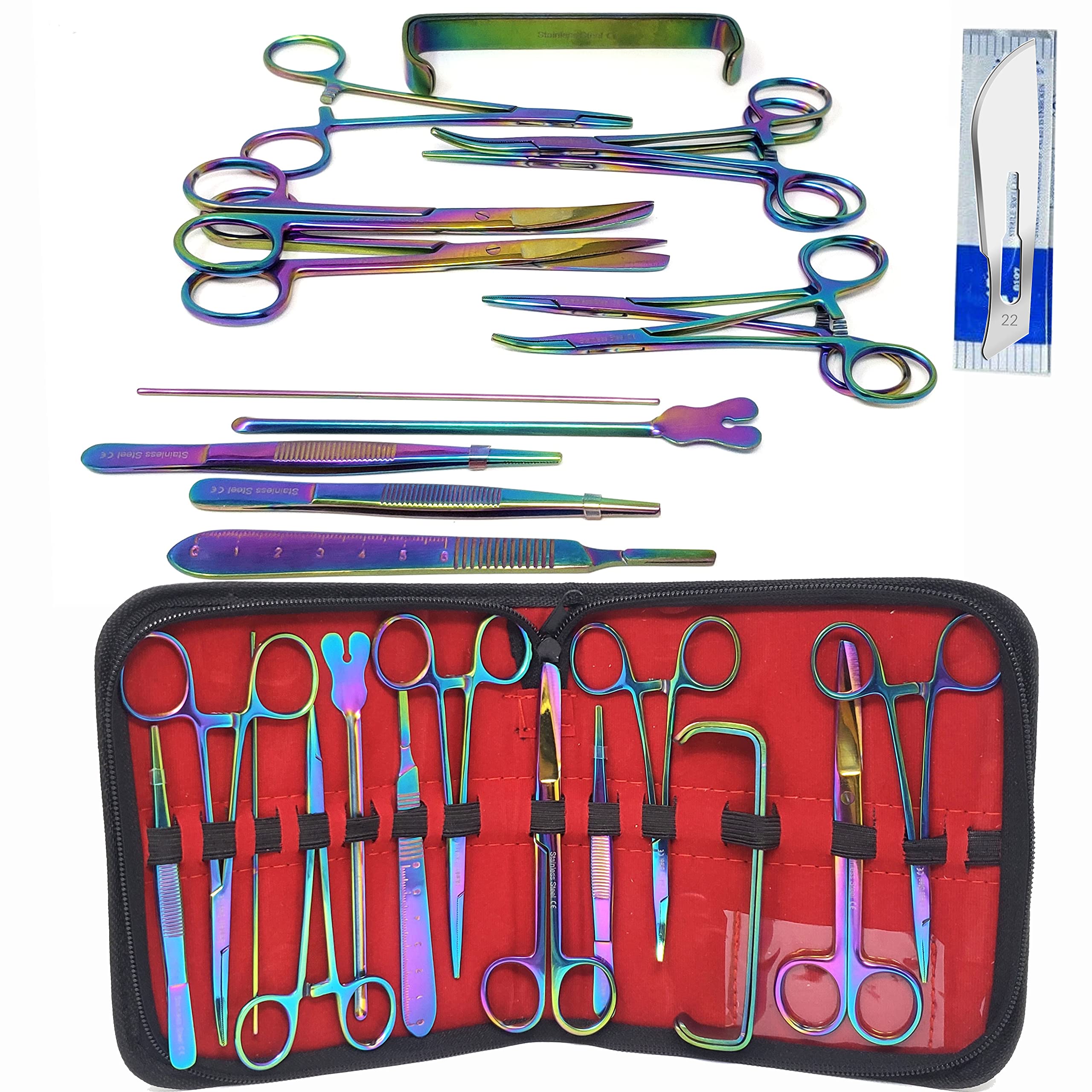 Dissection Kit - 23pcs Stainless Steel Tools -1