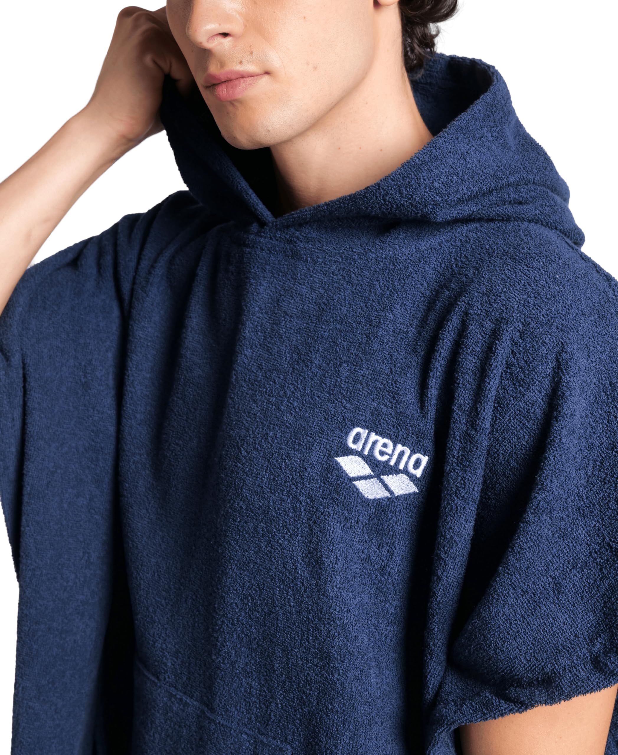 ARENA Baumwollponcho 600 - Art Lime-Who XL, 700 - Marineweiß 1, Small/Medium