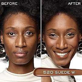 Lancme Teint Idole Ultra Wear All Over Full Coverage Concealer - Natural Matte Finish & Lightweight Under Eye Concealer - Up To 24H Wear - 520 Suede Warm