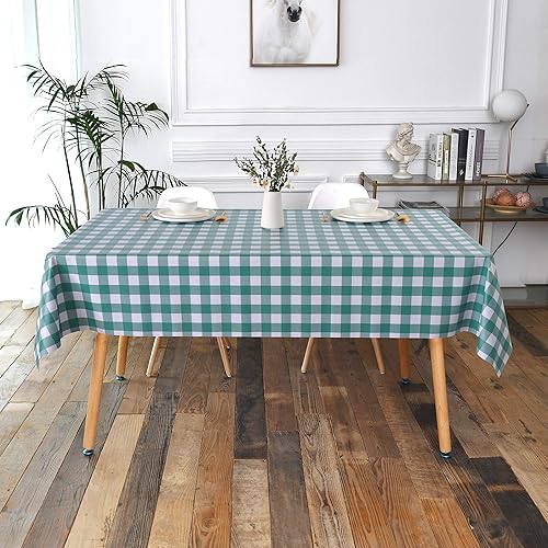 Miniatura 6 de Obstal - Mantel de PVC a prueba de aceite, a prueba de derrames, impermeable, para uso en interiores y exteriores