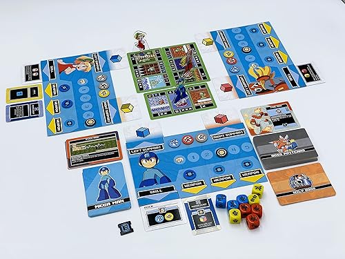 Miniatura 4 de Mega Man - El juego de mesa de aventura de KESS para jugadores de 1 a 4 juego familiar divertido en interiores juego de estrategia para niños y