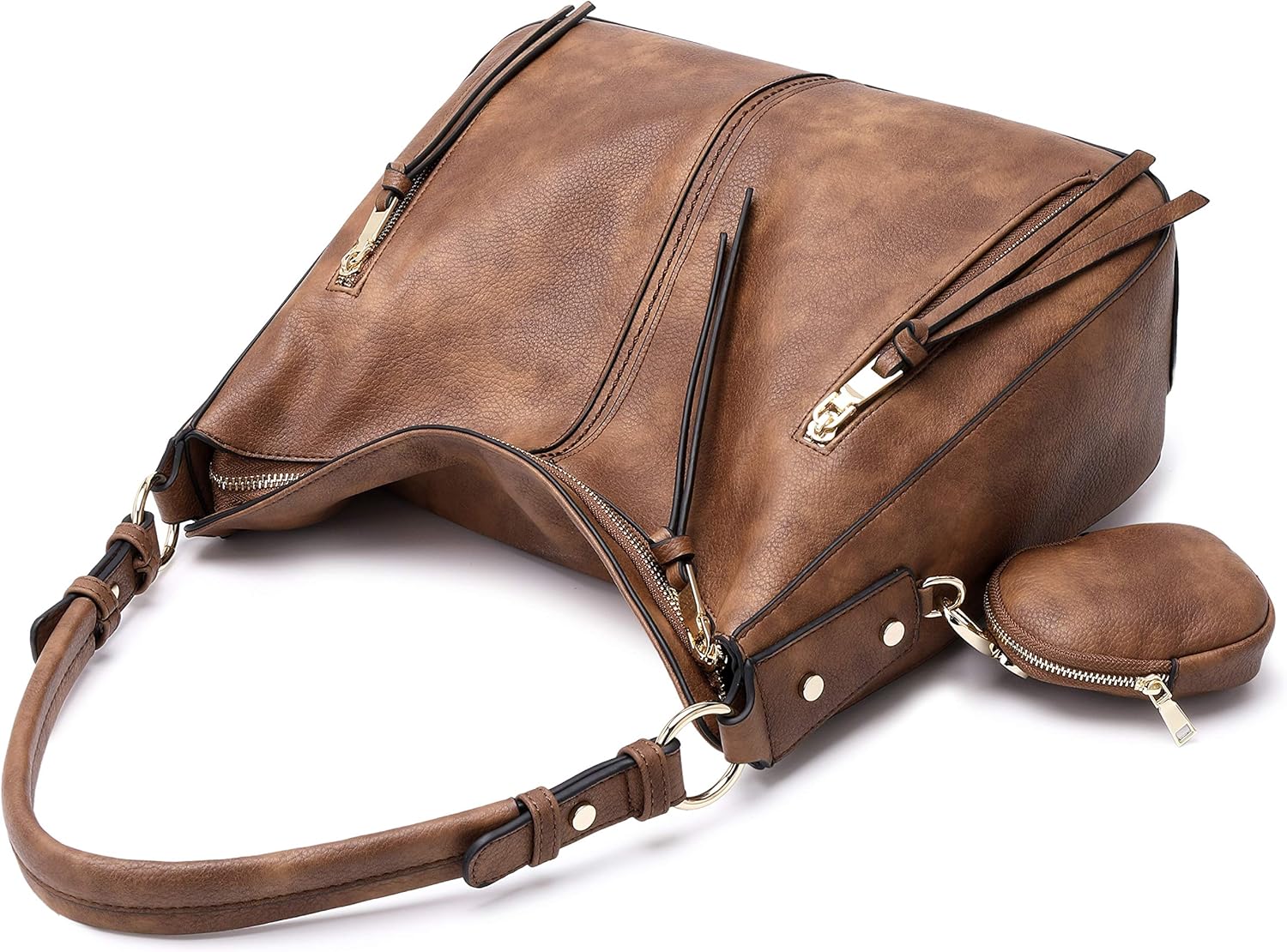 lapsting Hobo Bags for Women Handbags Purse Ladies Boho Shoulder Bag Crossbody Purses Faux Leather - Image 8