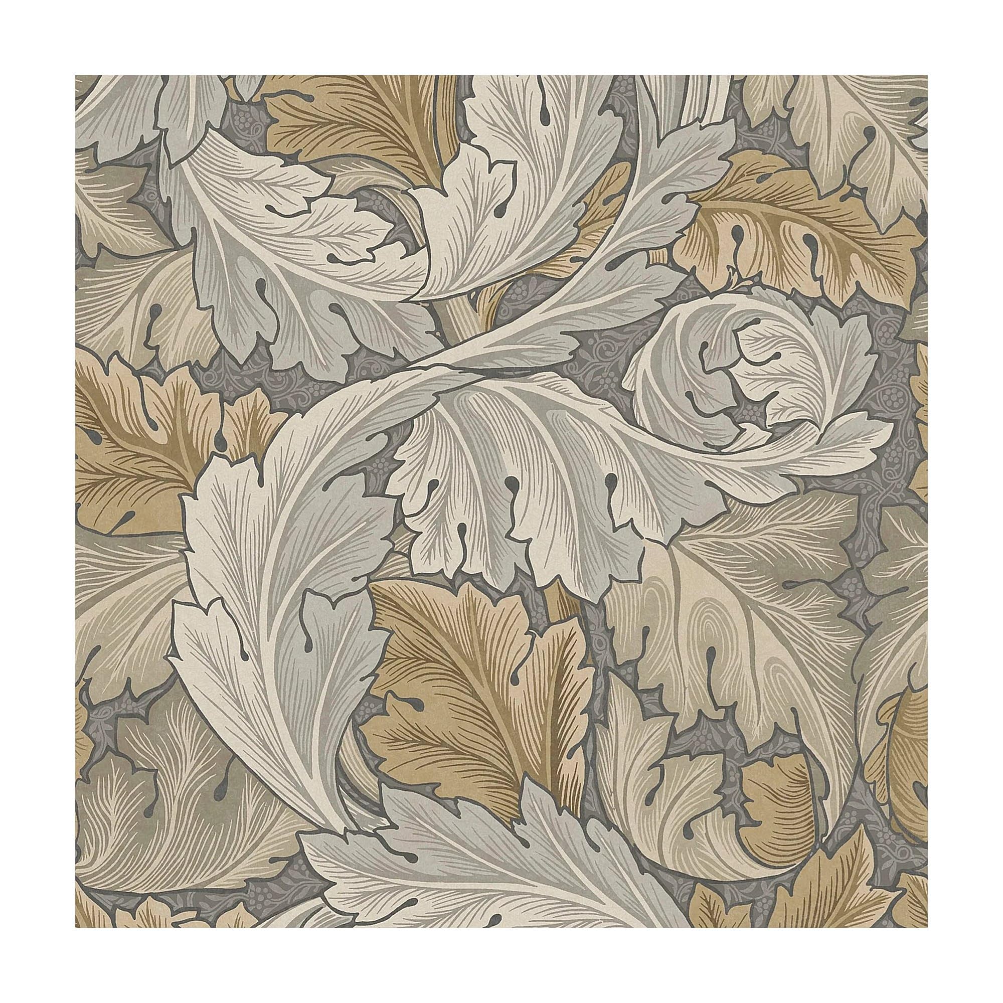 William Morris At Home Acanthus Neutral Wallpaper