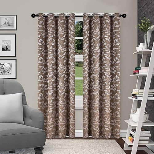 SUPERIOR Cortinas opacas, oscurecimiento de la habitación, decoración de ventana para dormitorio, bloqueo solar, térmicas, cortinas bohemias