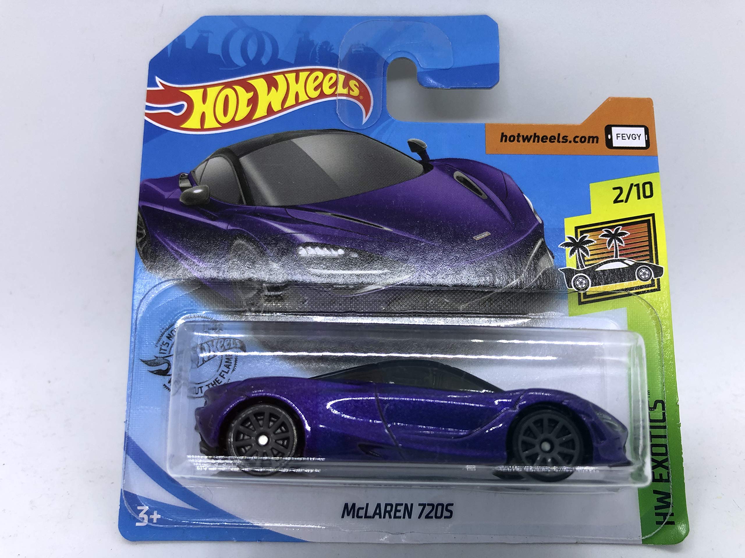 hot wheels mclaren 720s purple