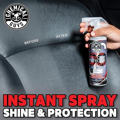 Vista 11 de Chemical Guys G6 HyperCoat - Protector de alto brillo, para vinilo, goma, plástico, neumáticos y molduras, el protector brillante restaura el brillo