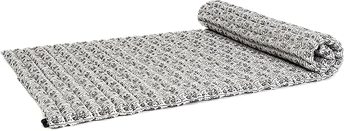 Miniatura 53 de Leewadee - Kapok Roll Mat – Colchón plegable hecho a mano para dormir y relajación de Tailandia, ideal como cama de invitados, esterilla de camping,